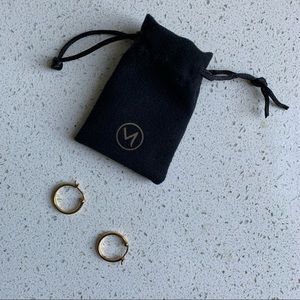Mejuri Midi Hoops Earrings